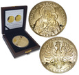 Okazały Medal Skrarbnica narodowa Matka Boska Częstochowska 