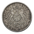 Niemcy - 2 marki - 1908 (A ) - PRUSY - Wilhelm II