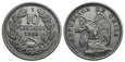 Chile 10 centavos, 1938 Kondor