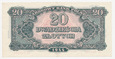 Polska Banknot 20zł 1944