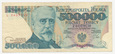 Polska Banknot 500000 zł 1990 Henryk Sienkiewicz Seria L