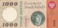Banknot 1000zł Kopernik 1965 