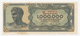 Banknot GRECJA - 1000000 DRACHM - 1944