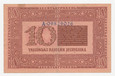 Banknot Ukraina 10 Hrywien 1918 Ukraińska Republika Ludowa 