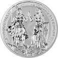 2 oz 2023 Galia i Germania srebrna moneta