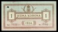 MUS- Lwów, 1 korona 1914, ser. XVIII, st.4.