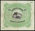 MUS- Norwegia, 50 koron 1943, seria C., stan 3.