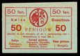 MUS-  Bismarkhuta 50 fen.1921, st. -1,