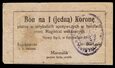 MUS- Nowy Sącz, 1 korona 1917, listopad, stempel owalny.