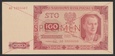 MUS- SPECIMEN 100 złotych 1948 seria AG st.UNC.