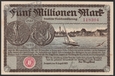 Mus - Gdańsk/Sopot 5 miljonów marek 1923 r. St.1