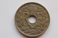 25 CENTIMES 1921 R  FRANCJA -G33
