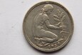 50 PFENNIG 1950 J BUNDESREPUBLIK -N25