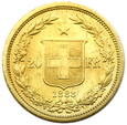 106.Szwajcaria 20 Franków 1883 rok (B) (3)