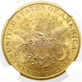 424 .USA, 20 Dolarów, Liberty Head 1896 