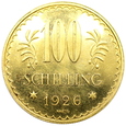 37.Austria, 100 Szylingów 1926 rok 