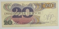 Polska  20 złotych 1982 rok ser: C    S199