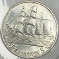 Polska II RP 5 złotych 1936 rok żaglowiec S103