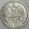 Rosja 1 rubel 1901 rok Mikołaj II FZ  S107