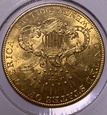 USA. 20 Dolarów rok 1906 FILADELFIA (RZADKIE) Super stan!