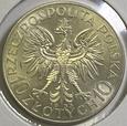 Polska II RP 10 złotych 1933 rok Głowa Kobiety   S108