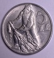 Polska PRL 5 złotych 1974 rok RYBAK TRAWKA