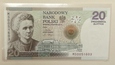  Banknot 20 złotych rok 2011 Maria Skłodowska-Curie S202