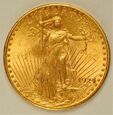 USA 20 Dolarów 1924 piękne złoto