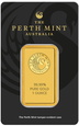 Australia sztabka Perth Mint - 1 oz Au999