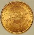 USA 20 Dolarów 1896 piękne złoto
