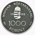 Węgry, 1000 Forintów, Ecu, 1995r.  (1208)