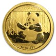 Panda 1g złota 999, 2017r.