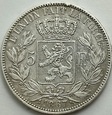 Belgia, 5 Franków, 1867r.   (1049)