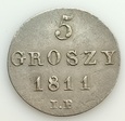 5 groszy, 1811r. I.B.  (0143)