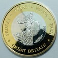 Wielka Brytania, 1 Euro, Próba, 2003r.