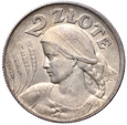2 złote 1925 kobieta z kłosami