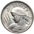 1 złoty 1925 kobieta z kłosami