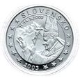 10 euro 2003 Słowacja Jan Paweł II (z certyfikatem)