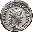 #A# Cesarstwo Rzymskie, Filip I Arab 244-249, antoninian, Rzym  