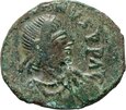 Cesarstwo Bizantyjskie, Justynian I 527-565, follis, Kartagina