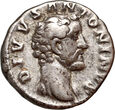 #A# Cesarstwo Rzymskie, Antoninus Pius 138-161, denar, Rzym