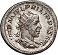 #A# Cesarstwo Rzymskie, Filip I Arab 244-249, antoninian, Rzym  