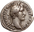 #A# Cesarstwo Rzymskie, Antoninus Pius 138-161, denar, Rzym