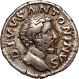 #A# Cesarstwo Rzymskie, Antoninus Pius 138-161, denar, Rzym