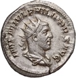 #A# Cesarstwo Rzymskie, Filip I Arab 244-249, antoninian, Rzym  