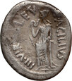 Republika Rzymska, Mn. Acilius Glabrio 49 r. p.n.e, denar, Rzym