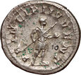   Cesarstwo Rzymskie, Filip II jako Cezar 244-247, antoninian, Rzym  