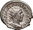 #A# Cesarstwo Rzymskie, Filip I Arab 244-249, antoninian, Rzym  