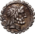 #AB# Republika Rzymska, Q. Antoninus Balbus 83-82 p.n.e. denar, Rzym