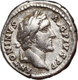 #A# Cesarstwo Rzymskie, Antoninus Pius 138-161, denar, Rzym